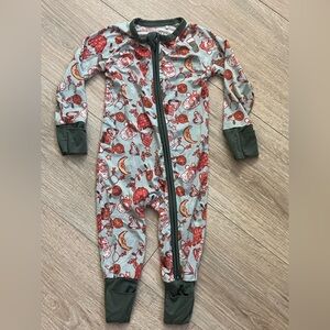 Bre Sheppard Bamboo Jammers Sleeper 9-12 months